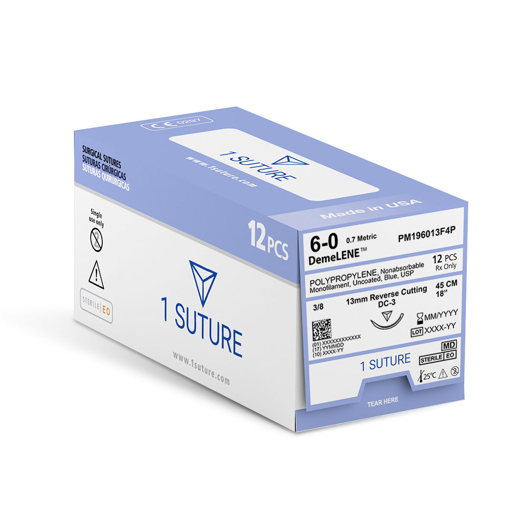 Polypropylene (Prolene*), Box of 12 Sutures